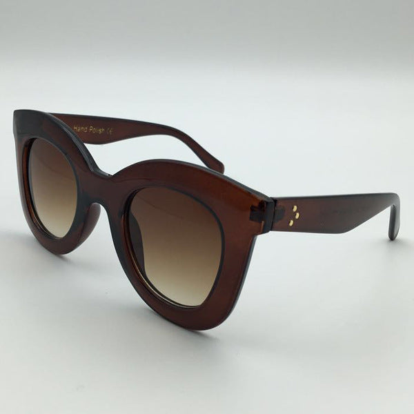 Kvinders Oversized Solbriller Trendy Design 5