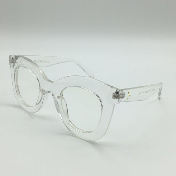 Kvinders Oversized Solbriller Trendy Design 6