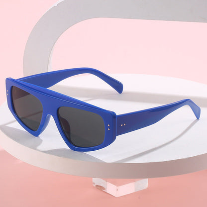 Kvinders Oversized Solbriller i Dyreprint 1