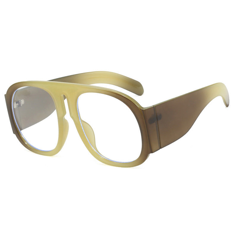 Kvinders Oversized Solbriller med Gradient Design 10