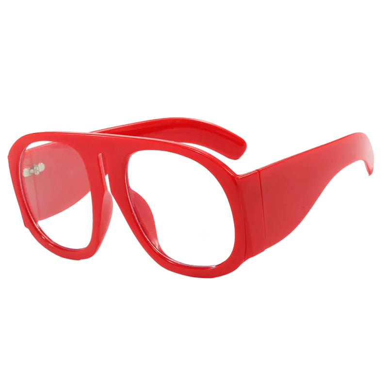 Kvinders Oversized Solbriller med Gradient Design 12