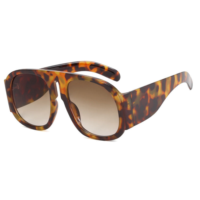 Kvinders Oversized Solbriller med Gradient Design 13