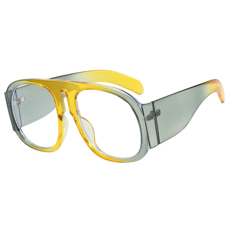 Kvinders Oversized Solbriller med Gradient Design 14