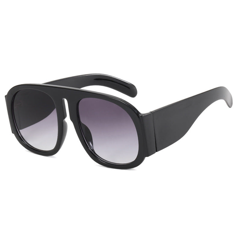 Kvinders Oversized Solbriller med Gradient Design 5