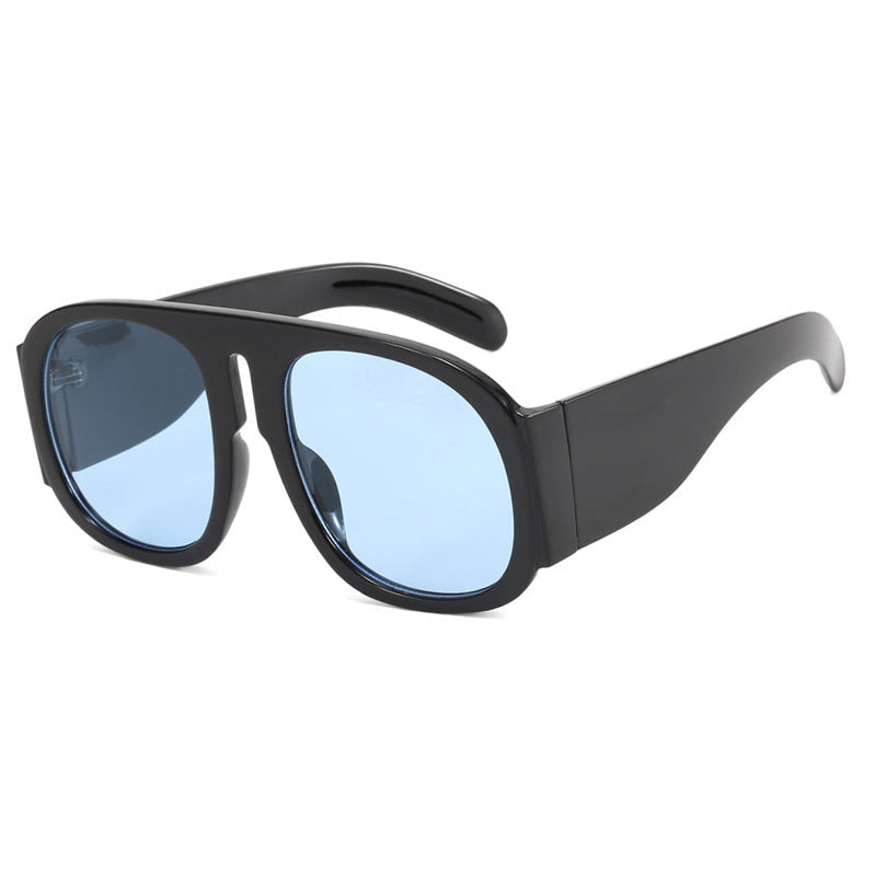 Kvinders Oversized Solbriller med Gradient Design 6