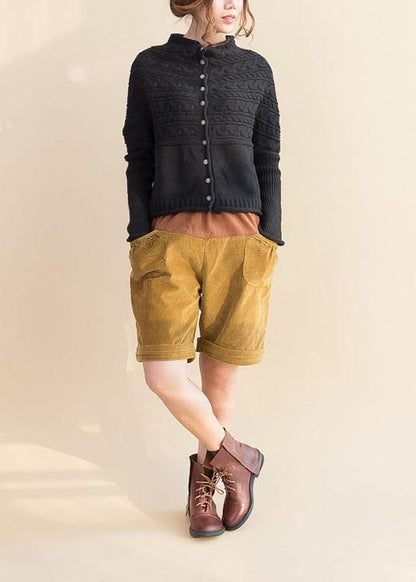 Kvinders Oversized Strik Cardigan med Knapper 2