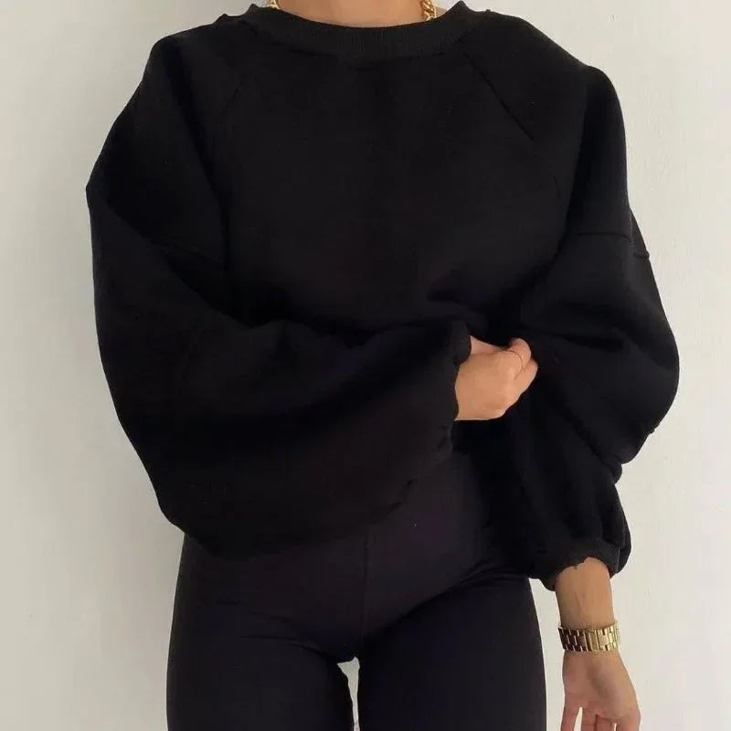 Kvinders Oversized Sweatshirt Casual Stil 2