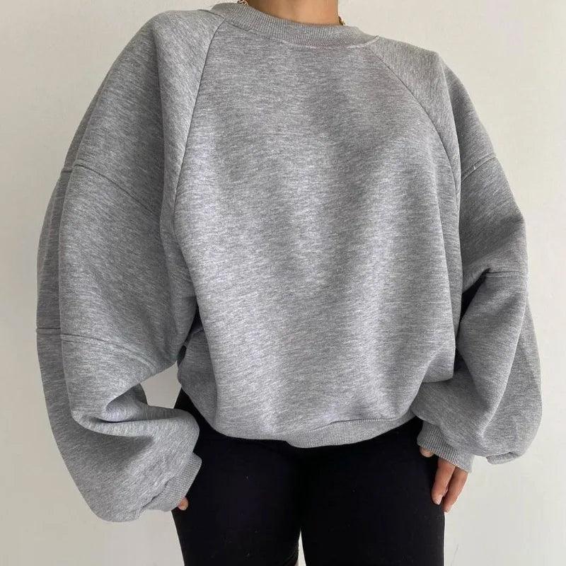 Kvinders Oversized Sweatshirt Casual Stil 4