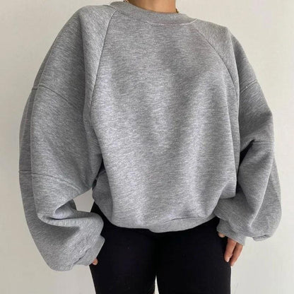 Kvinders Oversized Sweatshirt Casual Stil 4