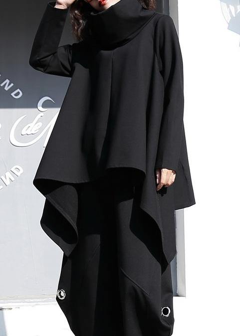 Kvinders Oversized Top Asymmetrisk Søm 2