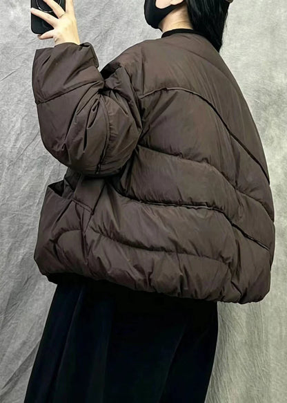 Kvinders Oversized Vinterfrakke Med Fyld 3