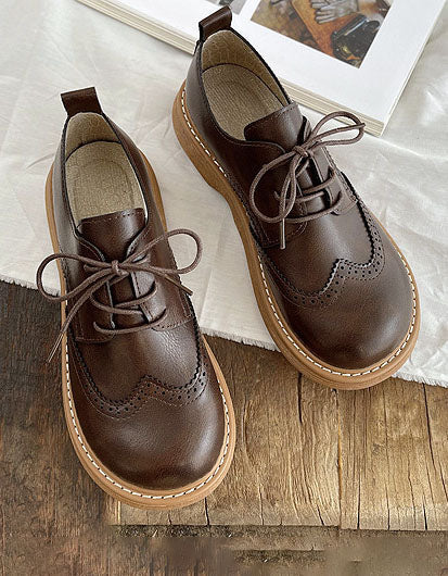 Kvinders Oxford Sko Brogue Stil 1