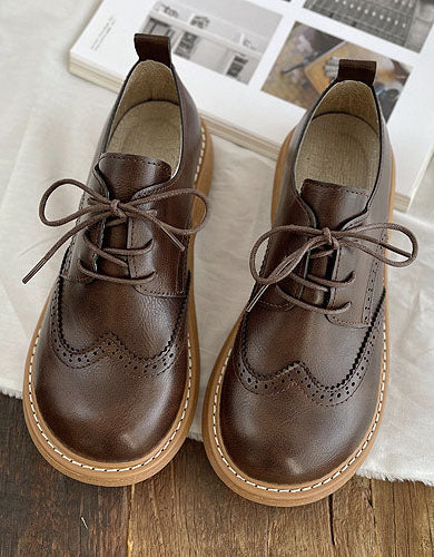 Kvinders Oxford Sko Brogue Stil 2