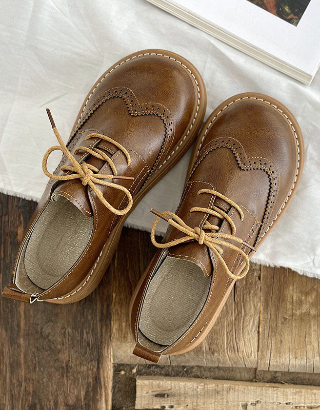 Kvinders Oxford Sko Brogue Stil 3