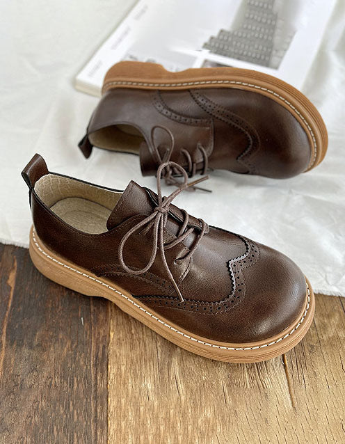 Kvinders Oxford Sko Brogue Stil 5