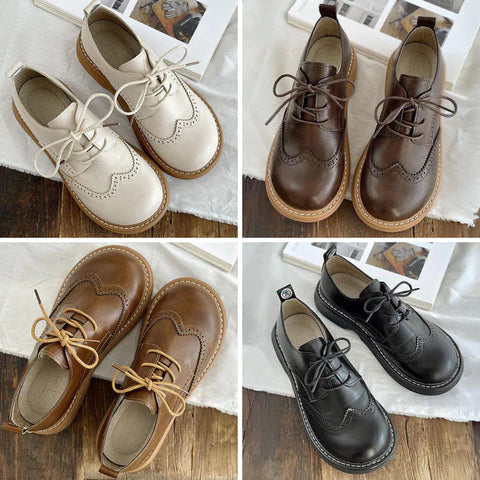 Kvinders Oxford Sko Brogue Stil 6
