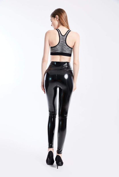 Kvinders PU-læderleggings Trendy 1