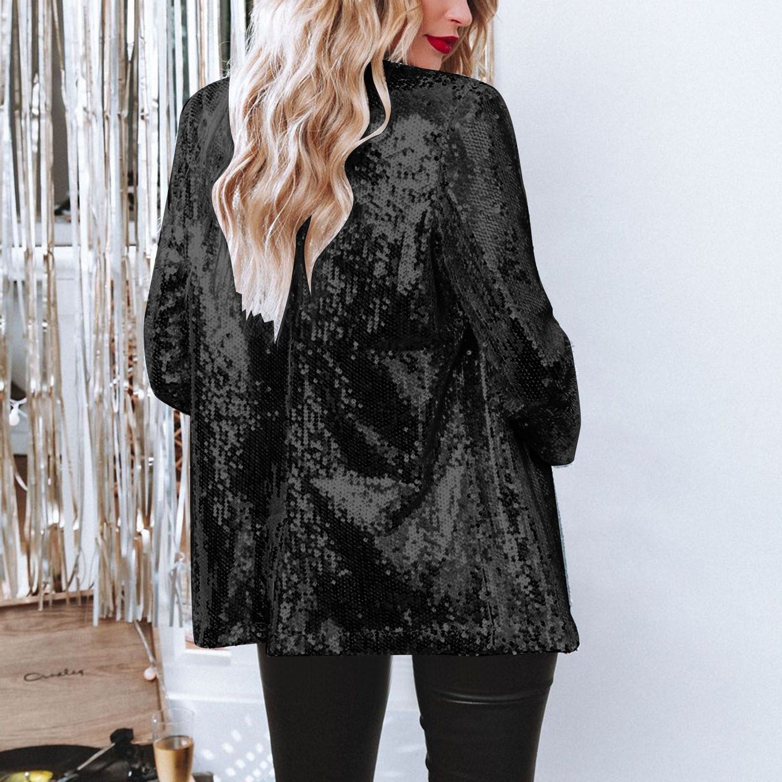 Kvinders Paillet Blazer 1