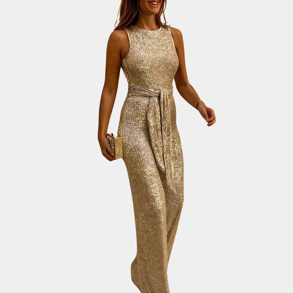 Kvinders Pailletter Jumpsuit Glamourøs 1