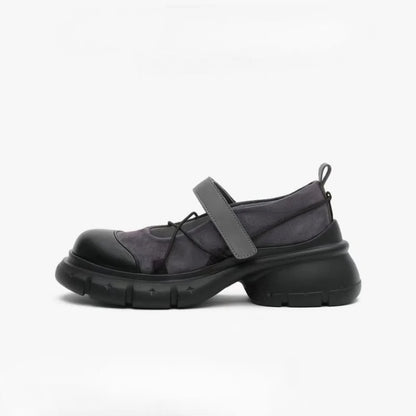 Kvinders Platform Loafers med Chunky Hæl 5