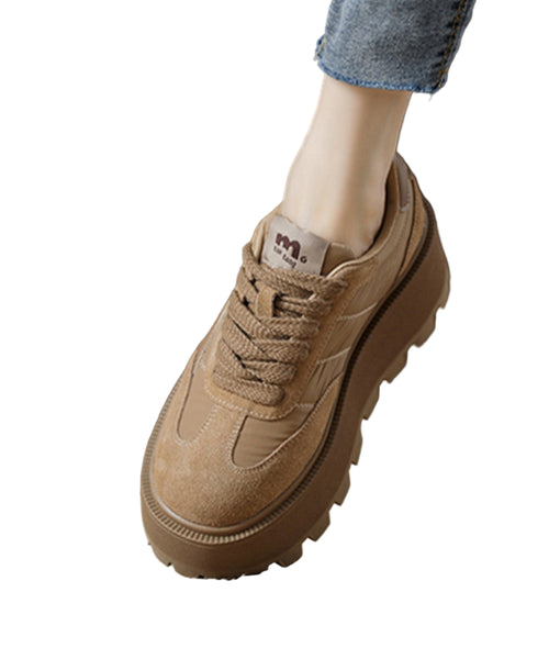 Kvinders Platform Sandaler Med Krydsremme Trendy Design 0