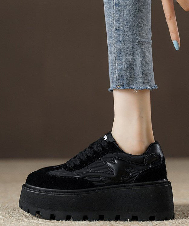 Kvinders Platform Sandaler Med Krydsremme Trendy Design 1