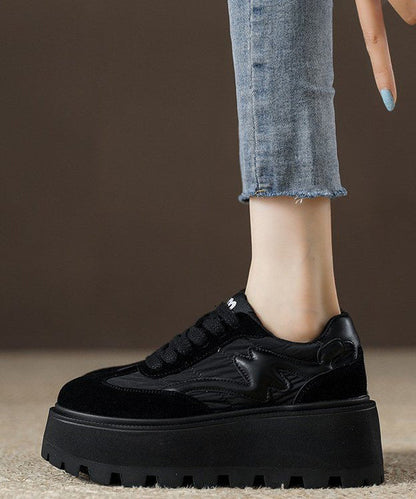 Kvinders Platform Sandaler Med Krydsremme Trendy Design 1