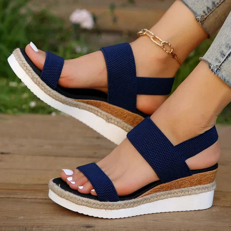 Kvinders Platform Sandaler Sporty Chic 10