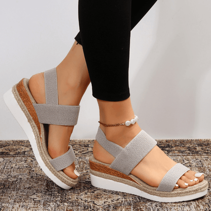 Kvinders Platform Sandaler Sporty Chic 9