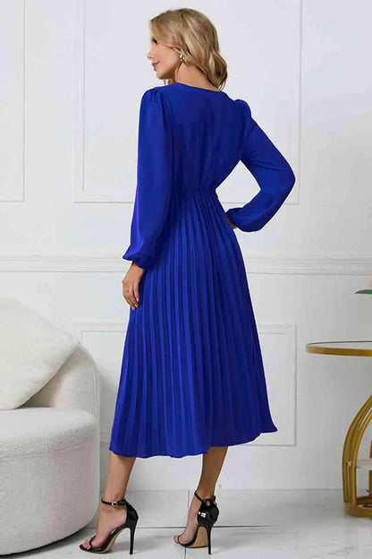 Kvinders Plisseret Kjole Moderne Design 6