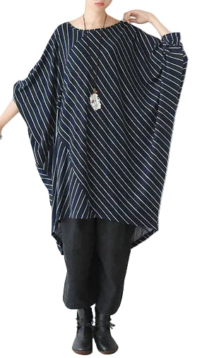 Kvinders Plus Size Kjole O-formet Silhuet 0