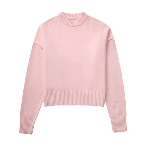 Kvinders Pullover Ribstrik Design 0