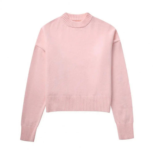 Kvinders Pullover Ribstrik Design 0