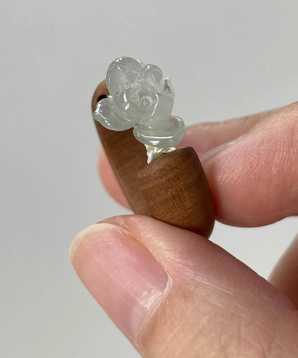 Kvinders Ring Vintage Patchwork Lotus Design 4