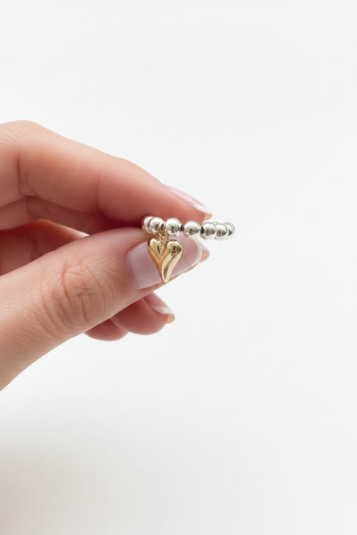 Kvinders Ring med Perle og Perlebesætning 4