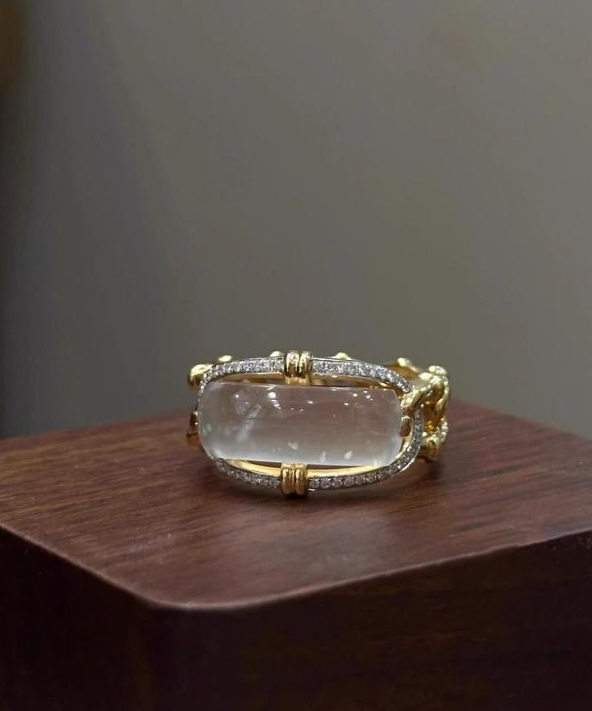 Kvinders Ring med Zirkon Krystal Detaljer 2