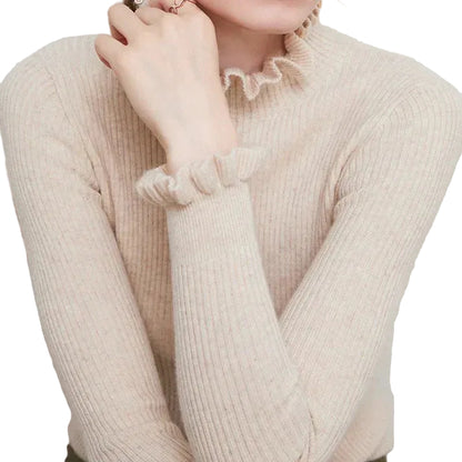 Kvinders Rullekrave Sweater Casual 0