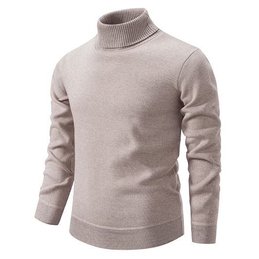 Kvinders Rullekrave Sweater i 100% Bomuld 0