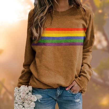 Kvinders Rund Hals Sweater Komfortabel 1