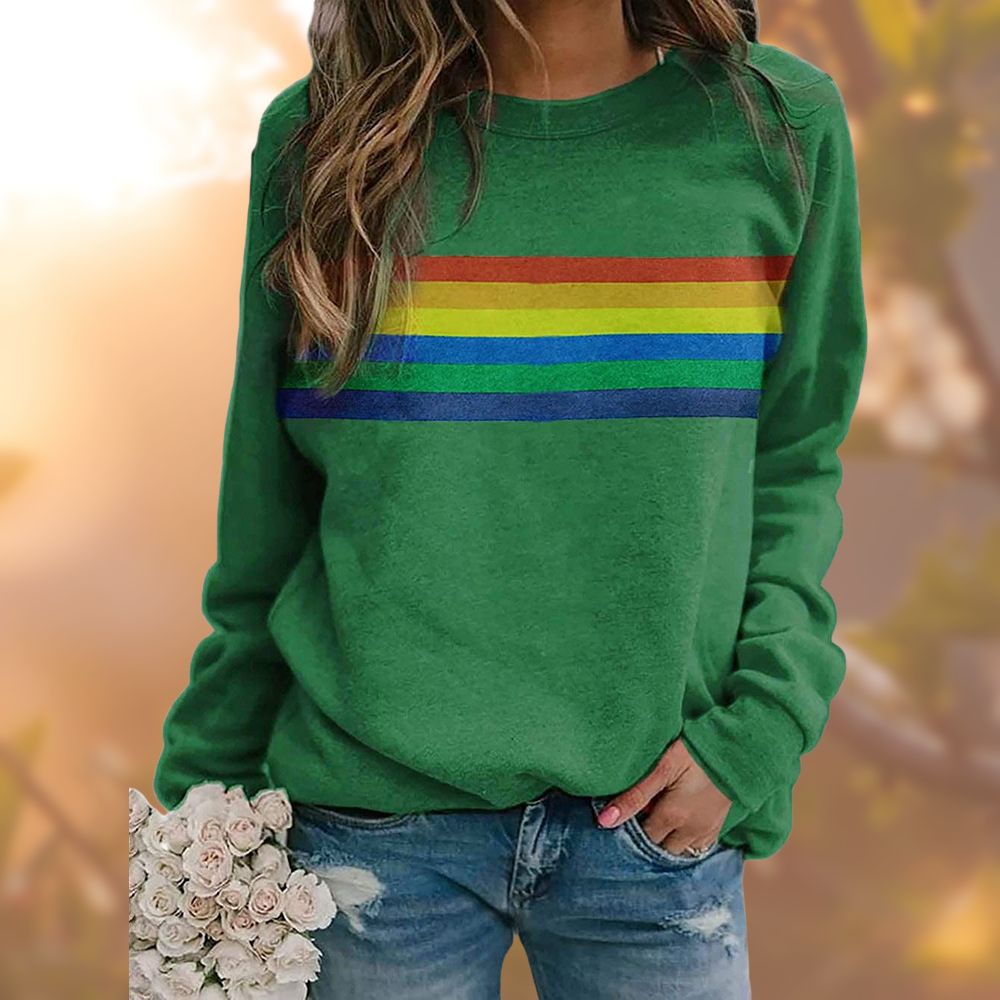 Kvinders Rund Hals Sweater Komfortabel 3