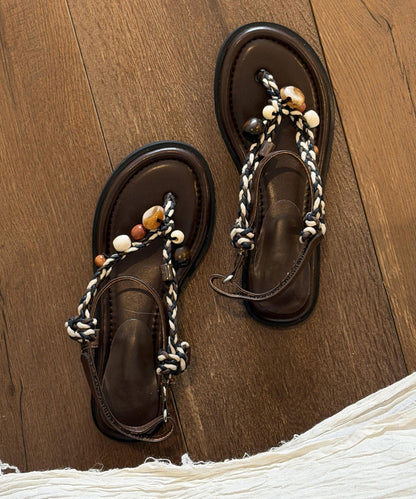 Kvinders Sandaler Boho Stil Med Splejsning 1