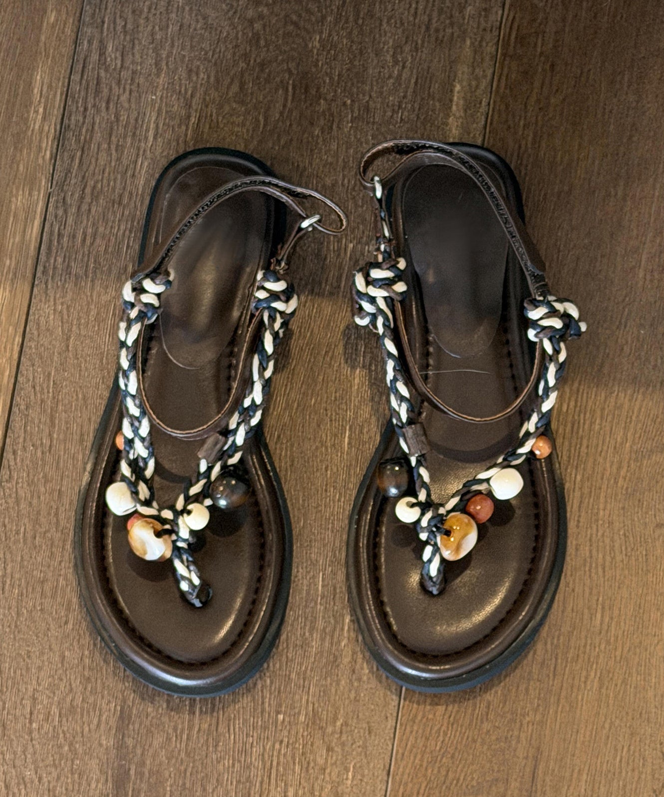 Kvinders Sandaler Boho Stil Med Splejsning 3