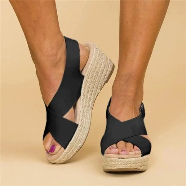 Kvinders Sandaler Justerbare Stropper 5