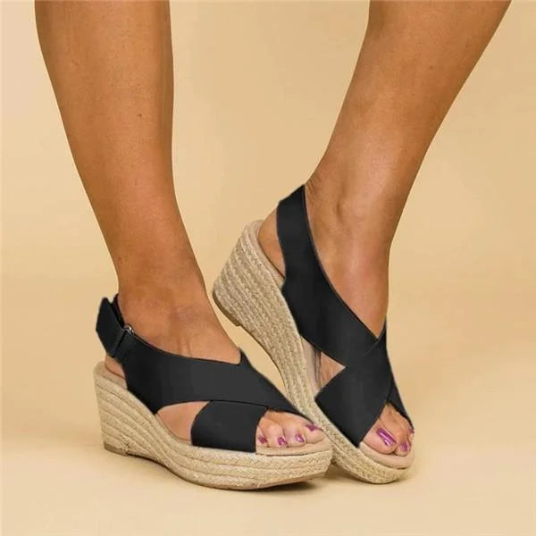 Kvinders Sandaler Justerbare Stropper 6