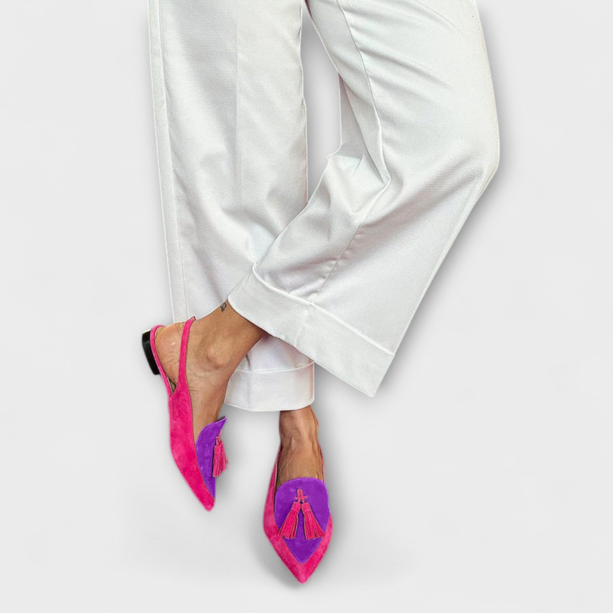 Kvinders Sandaler Med Hæl Og Kvastdesign 2