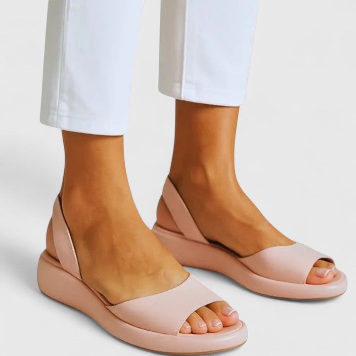 Kvinders Sandaler Slip-On Komfortabel Stil 4