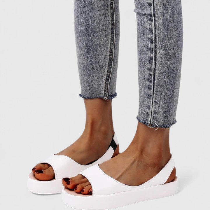 Kvinders Sandaler Slip-On Komfortabel Stil 6