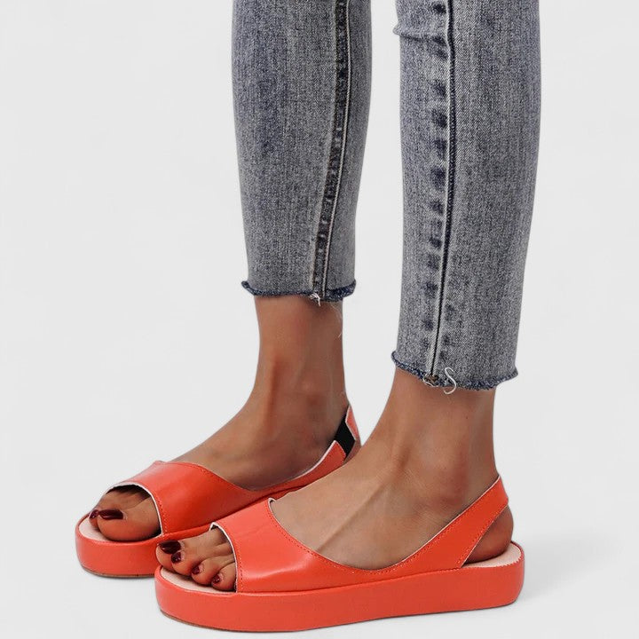 Kvinders Sandaler Slip-On Komfortabel Stil 7