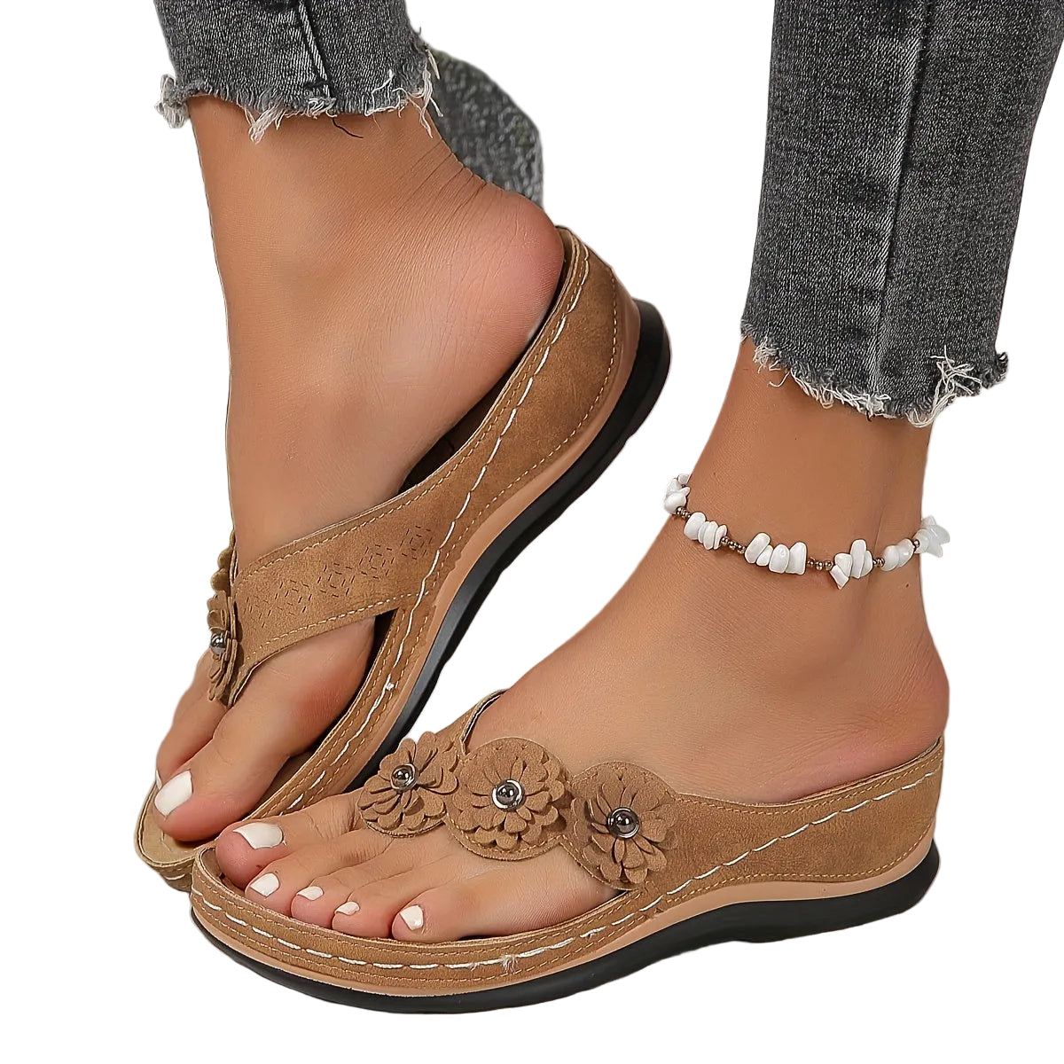 Kvinders Sandaler med Justerbare Stropper 0