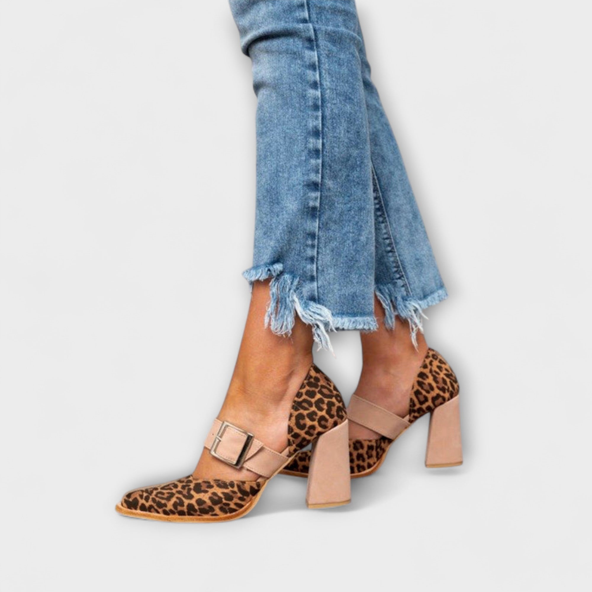 Kvinders Sandaler med Leopardprint 1
